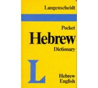 Modern Hebrew-English (Langenscheidt Pocket Dictionary)