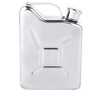 Modern Hip Flask Mini Pocket Wine Bottle Stainless Steel Alcohol Drinking Flask Portable Whiskey Liquor Alcohol Bottle Screw Cap Unique Gift Ornament for Men Great Gift