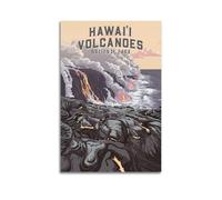 Modern Home Canvas Wall Decor Aesthetic Living Space Posters Landscape Poster Magnificent View of Hawaii Volcanoes National Park A Canvas Painting 12x18inch(30x45cm) Unframe-style