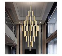 Modern Home Decoration Crystal Chandelier, Stair Pendant Lamp, Living Room Pendant Lights, Interior Lighting