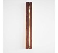 Modern Home Decoration Dimmable Led Wall Light Indoor Wood Long Wall Lamp 12W Linear Wall Sconce Nordic Minimalism Vintage Farmhouse Wall Mount Bar for Bedroom Hallway Living Room/Woo