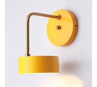 Modern Home Decorationd Wall Sconces Yellow Kids Wall Mounted Light for Bedroom Straight Arm Green Wall Lamp Bedside Wall Lamp Decoration for Children Nursery Room Living Room/Green