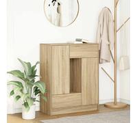 Modern Home Organiser Sideboard Living Room Storage Cabinet with 2 Door 2 Drawer