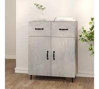 Modern Home Organizer Sideboard Living Room Storage Cabinet with 2 Door 2 Drawer