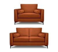 Modern Home Zara 2 Seater And Lovechair Set Marmalade