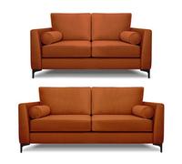 Modern Home Zara 3+2 Seater Sofa Set Marmalade