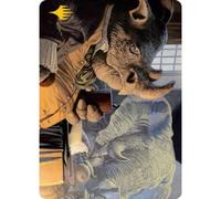 Modern Horizons 2 Art Card: Late to Dinner (Gold Signature) | Modern Horizons 2