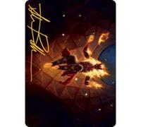 Modern Horizons 2 Art Card: Yusri, Fortune's Flame (Gold Signature) | Modern Horizons 2