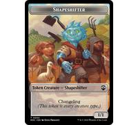 Modern Horizons 3 Commander - Shapeshifter Token (#4) (Ripple Foil) | Modern Horizons 3 Commander