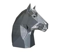 Modern Horse Head Trailer Hitches Cover Weatherproof Guard Decoration Caps Easy Install Modern Horse Head Decoration Caps Weatherproof Guard Protective Easy Installation
