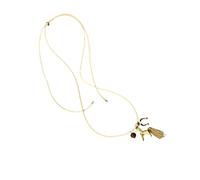 Modern Horse Pendant Necklace Comfortable Wax Rope Collarbone Chain Artistic Jewelry Her Birthday Women Birthday Jewelry