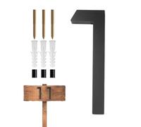 Modern House Numbers Floating 3D Address Numbers