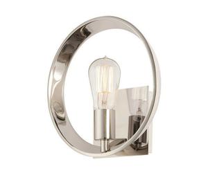 Modern Imperial Silver Wall Light With E27 Led Bulb For Stylish Interiors