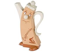 Modern Incense Man Incense Figure Cappuccino (LxWxH): 12x7x21cm NEW Incense Man