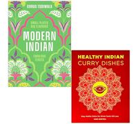 Modern Indian By Cyrus Todiwala & Healthy Indian Curry Dishes By Hari Ghotra 2 Books Collection Set