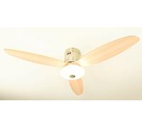 Modern indoor ceiling fan with lights and remote control Aero Maple 132 cm 52"