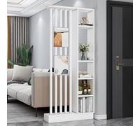 Modern Indoor Column Room Divider - Versatile Wood Partition for Home & Office Spaces, Stylish Pillar Separator, Contemporary Interior Design Solution