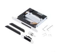 Modern Indoor Door Lock Invisible Design with Antilock Capability for Peaceful Living Spaces (White)