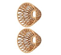 Modern Indoor Lighting Fixture Handmade Fabric Weave Shade Pendant Lamp Decoration for Comfortable Ambiances Rattan Lighting Cover