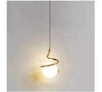 Modern Industrial LED Pendant Light Fixture - Adjustable Globe Design for Kitchen Island Dining Room Living Room Foyer - Stylish Ceiling Hanging Light.