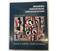 Modern Industrial Organization: United States Edition