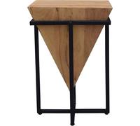 Modern Industrial Side Table - Triangular - Large