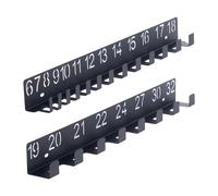 Modern Industrial Tool Hangers Wall Mounted Iron Design Wrench Rack for Garage Workshop Organization for Scissors Iron Wall Mounted Tool Rack