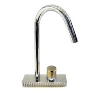 Modern inless Steel Kitchen Faucet Waterfall Design Single Bowl Basin Tap for Rainwater Harvesting Electroplated h Ideal for Contemporary Kitchens