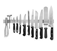 Modern Innovations 24 Inch Stainless Steel Magnetic Knife Bar with Multipurpose Use as Knife Holder, Knife Magnetic Strip, Kitchen Utensil Holder, Tool Holder, Art Supply Organizer & Home Organizer