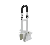 Modern Innovations Adjustable Bathtub Grab Bar,Safety Bath Shower Grab Bars for Elderly Seniors,Handicap for Seniors with Adjustable Handles(Size:47cm*15cm,Color:White)