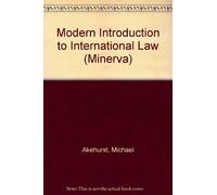Modern Introduction to International Law (Minerva S.)