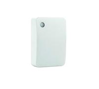 Modern IP44 Rated Compact Outdoor Dusk Till Dawn Wall Mounted Photocell Security Sensor - White