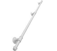 Modern Iron Pipe for Stairs - Wall-Mounted Indoor/Outdoor Stair Railing Support Kit 1ft & 20ft Options - Stylish Safety Solution for Home & Garden