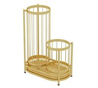 Modern Iron Umbrella Stand Holder - Stylish Umbrella Storage for Hotel, Office, Entrance & Hallway - Large ty Umbrella Rack & Bucket for Business Use