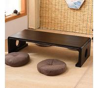 Modern Japanese Floor Coffee Table - Folding Low Tea Table, Recular Wooden Design, Multifunctal for Living Room, Easy to Install, Slish Home Decor