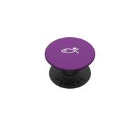 Modern Jesus Fish Love Heart Graphic PopSockets Adhesive PopGrip