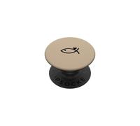 Modern Jesus Fish Love Heart Graphic PopSockets Adhesive PopGrip