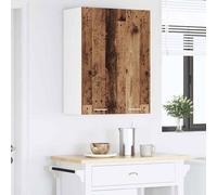 Hanging Cabinet Old Wood 60x31x80cm Engineered Wood Wall Kitchen Storage Slimfit