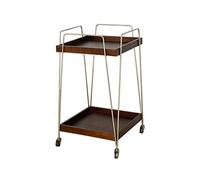 Modern Kitchen nizer & Mini Bar Cart - Multi-Functal Vetable Sto Rack, Side Table & Serving Trolley for Home, Tea Trolley & Sideboard Display Cabinet.