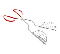 Modern Kitchens Gadget 430 Nonrust Steel Tortillas Clamp Grip Tool for Flipping and Wrapping Holders Clamp