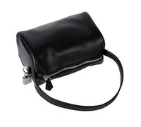 Modern Korean Styles Pillow Shape Shoulder Bag Soft PU Leather Handbag Womens Fashion Accessory Office To Evening Contemporary Social Event Purse