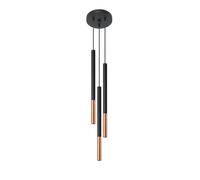 Sollux Pendant Lamp Mozaica 3P Black/Copper