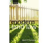 Modern Land Law