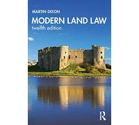 Modern Land Law