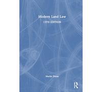 Modern Land Law