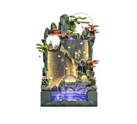 Modern Large Floor Rockery Circulating Water Fish Tank Feng Shui Living Room Courtyard Landscape Decoration Floor-standing Fountains