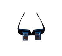 Modern Lazy Glasses Myopia Presbyopia Prism Eye Glasses Lying Down Bed Horizontal Watching TV Reading Spectacles Horizontal Glasses - Black