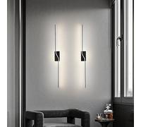Modern LED 3000K/4000K/6000K Indoor Wall Sconce Temperatura de 3 Colores all Lighting Nordic Minimalism Bedroom Living Room Hallway Staise Entrance