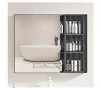 Modern LED Bathroom Mirror Cabinet, Wall-Mounted Vanity with Storage, Smart Vanity Bathroom Cabinet for Stylish Home, Medicine Cabinet (W60*H65cm / W23.6*H25.6in)