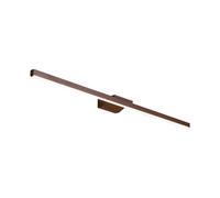 Modern LED Bathroom Mirror Light Brown Wall Sconce Minimalist Strip Design Perfect for Vanity Lighting Bedroom Accessories Stylish Mirror Illumination.